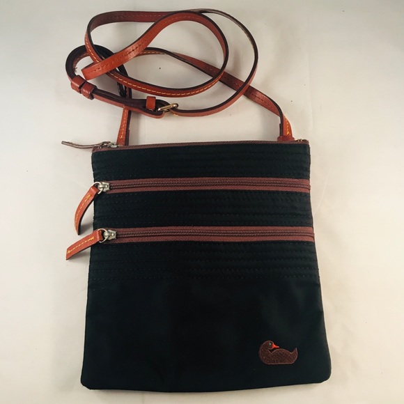 dooney and bourke 3 zipper crossbody